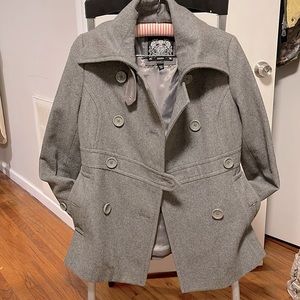Used Esprit Gray Coat